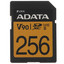 Карта памяти ADATA Premier One SDXC 256 ГБ [ASDX256GUII3CL10-C] [Class 10, UHS Class 3, Video Class 90, запись - 155 Мбайт/сек, чтение - 275 Мбайт/сек]