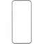 Защитное стекло LuxCase для экрана HONOR 200Lite/ 400 Lite X8b/ X8c [2.5D, олеофобное покрытие, 0.33 мм, цвет рамки - черный, в комплекте: 1 шт]