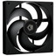 Вентилятор ID-COOLING PWM Series [AS-140-K] черный [140 x 140 мм, 4 pin Male / 4 pin Female, 300 об/мин - 1800 об/мин,  - 24.9 дБ, в комплекте - 1]