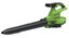 Воздуходувка-пылесос Greenworks GD40BV 40V [280 км/ч, 578 м³/ч, режим всасывания, без АКБ, без ЗУ]