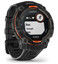 Спортивные часы Garmin Instinct 3 Solar [корпус - черный, ремешок - черный, Transflective LCD, 176x176, ANT+, Bluetooth, для Android, iOS]
