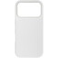 Накладка  KEYRON Silicone Origin для Apple iPhone 17 Pro белый [ТПУ]