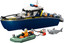 Конструктор LEGO City Погоня на полицейском катере [возраст - от 6 лет, количество деталей - 264 шт]
