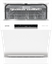 Посудомоечная машина Gorenje GS643E90W белый [расход воды - 11 л, кол-во комплектов - 16, кол-во корзин - 3 шт, дисплей, защита от протечек, 84.5 см х 59.9 см х 59.7 см]