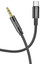 Кабель   Hoco USB Type-C - jack 3.5 мм черный [Male - Male, 1 м]