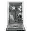 Встраиваемая посудомоечная машина Hotpoint HIS 1C69 [расход воды - 9.5 л, кол-во комплектов - 10, дисплей, защита от протечек, 45 см х 82 см - 92 см  х 56 см]