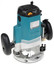 Фрезер Makita 3612C [размер цанги - 12 мм, 6 мм, 8 мм, 1850 Вт, 23000 об/мин, глубина фрезерования - 60 мм]