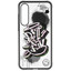 Накладка  Samsung Rugged Flipsuit Case для Samsung Galaxy S25+ черный/белый [ПК, ТПУ, стилизация - надписи, противоударный]