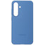 Накладка  Samsung Silicone Case для Samsung Galaxy S25 синий [микрофибра, ПК, ТПУ]