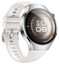 Смарт-часы HUAWEI WATCH 5 [корпус - серебристый, ремешок - белый, 1.38", AMOLED, 466x466, IP68, Bluetooth, Wi-Fi, для Android 9.0 и выше, HarmonyOS 2 и выше, iOS 13 и выше]