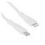 Кабель Cablexpert Lightning 8-pin - USB Type-C белый 1 м [форма - круглая, оплетка - ПВХ, 2.1 А, 20 Вт, 1 шт]