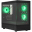 Корпус ARDOR GAMING Crystal CM2  черный [Mini-Tower, Micro-ATX, Mini-ITX, USB 3.2 Gen 1 Type-A, USB 3.2 Gen 2 Type-C, ARGB вентиляторы, 3 x 120 мм]