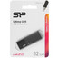 Память USB Flash 32 ГБ Silicon Power Ultima U05 [SP032GBUF2U05V1K] [USB 2.0/USB Type-A, выдвижной (слайдер), пластик]