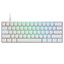 Клавиатура  проводная AKKO MonsGeek FUN60 Pro HE [магнитная, AKKO Glare Magnetic Switch, клавиш - 61, USB Type-C, цвет белый]