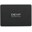 128 ГБ 2.5" SATA накопитель DEXP C100 [SATA, чтение - 550 Мбайт/сек, запись - 495 Мбайт/сек, 3D NAND 3 бит TLC, TBW - 60 ТБ]