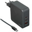 Сетевое зарядное устройство DEXP GaN IET25CD серый [мощность - 140 Вт, 5 А, до 28 В, USB Type-C, PD, PPS, QC]