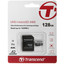 Карта памяти Transcend Ultra Perfomance 340S microSDXC 128 ГБ [TS128GUSD340S] [A2, Class 10, UHS Class 3, Video Class 30, запись - 90 Мбайт/сек, чтение - 160 Мбайт/сек]