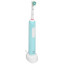 Электрическая зубная щетка Braun Oral-B  Pro 1 (500)/D305.513.3 голубой [ротационная, жесткость - средняя, режимов - 3 шт, насадок - 1 шт, датчик нажима, питание от аккумулятора]