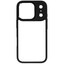 Накладка  Aceline Silicone Side для Apple iPhone 17 Pro черный [ПК, ТПУ]