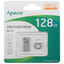 Память USB Flash 128 ГБ Apacer AH155 [AP128GAH155U-1] [USB 3.2 Gen 1/USB Type-A, до 60 Мбайт/сек, мини, монолит, металл]