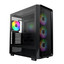 Корпус MONTECH X5 [X5 (B)] черный [Mid-Tower, E-ATX, Micro-ATX, Mini-ITX, Standard-ATX, USB 2.0 Type-A, USB 3.2 Gen 1 Type-A, USB 3.2 Gen 1 Type-C, ARGB вентиляторы, 1 x 120 мм, 3 x 140 мм]