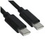 Кабель KingPrice USB Type-C - USB Type-C черный 2 м [форма - круглая, 3 А, 60 Вт, 1 шт]