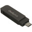 Память OTG USB Flash 256 ГБ Lenovo ThinkPlus MU253 [36004285] [USB 3.2 Gen 1/USB Type-A, USB Type-C, до 30 Мбайт/сек, поворотный (флип), металл]