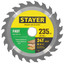 Диск пильный STAYER 3680-235-32-24_z01 [дерево, ДСП, зубьев - 24 шт, 235 мм x 32 мм, 30 мм]