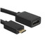 Кабель однонаправленный Ugreen HDMI - mini HDMI, 0.22 м [розетка - вилка, длина - 0.22 м, 3840x2160, 60 Гц]