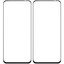 Защитное стекло Aceline для экрана Tecno CAMON 30 Pro 5G/ POVA 6/ POVA 6 Pro [2.5D, олеофобное покрытие, цвет рамки - черный, в комплекте: 2 шт]