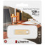 Память USB Flash 128 ГБ Kingston DataTraveler SE9 G3 [DTSE9G3/128GB] [USB 3.2 Gen 1/USB Type-A, до 220 Мбайт/сек, монолит, металл]
