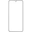 Защитное гибридное стекло LuxCase для экрана Samsung Galaxy S20 [3D, олеофобное покрытие, цвет рамки - черный, в комплекте: 1 шт]