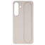 Накладка  Samsung Standing Grip Case для Samsung Galaxy S25+ серый [ПК, полиэстер, ТПУ, ремешок, подставка]