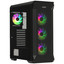 Корпус ARDOR GAMING Rare M2 ARGB  черный [Mid-Tower, E-ATX, Micro-ATX, Mini-ITX, Standard-ATX, USB 2.0 Type-A, USB 3.2 Gen 1 Type-A, ARGB вентиляторы, 4 x 120 мм]