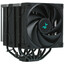 Кулер для процессора DEEPCOOL AK620 ZERO DARK [R-AK620-BKNNMT-G-1] черный [вентилятор - 120 x 120 мм, до 1850 об/мин, основание - медь, теплотрубки - 6 x 6 мм, 28 дБ, 4 pin, 260 Вт]