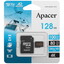 Карта памяти Apacer microSDXC 128 ГБ [AP128GMCSX10U8-R] [A2, UHS Class 3, Video Class 30, запись - 80 Мбайт/сек, чтение - 100 Мбайт/сек]