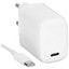 Сетевое зарядное устройство Qumo Energy Light PD белый [мощность - 35 Вт, 3 А, до 20 В, USB Type-C]