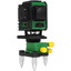 Лазерный нивелир FinePower LLG12-36-1 [30 м, резьба - 1/4", точность 0.2 мм/1 м, лучей - 12, самовыравнивание, Li-lon, x2 шт]