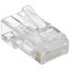 Коннектор RJ45 сквозной Aceline AcRJPS456a - 10 [сеть и коммутация, категория 6e, 10 шт]