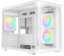 Корпус Ocypus Iota C50 Curve ARGB [Iota-C50-WHD300CD-GL] белый [Mini-Tower, Micro-ATX, Mini-ITX, USB 3.2 Gen 1 Type-A, USB 3.2 Gen 1 Type-C, ARGB вентиляторы, 3 x 120 мм]