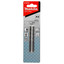 Набор сверл Makita D-38364 [спиральный, ⌀ по металлу - 4 мм, длина 75 мм-75 мм, цилиндрический/4 мм, количество - 2 шт, блистер]