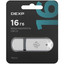 Память USB Flash 16 ГБ DEXP PW2016 [USB 2.0/USB Type-A, до 20 Мбайт/сек, монолит с колпачком, пластик]