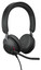 Проводные наушники Jabra Evolve2 40  черный 2020 [накладные, проводной, кабель - 2.1 м, 20 Гц - 20000 Гц]