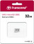 Карта памяти Transcend 300S microSDHC 32 ГБ [TS32GUSD300S] [Class 10, UHS Class 1, запись - 25 Мбайт/сек, чтение - 100 Мбайт/сек]