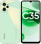 6.6" Смартфон realme C35 64 ГБ зеленый [ядер - 8x(2 ГГц), 4 ГБ, 2 SIM, IPS, 2408x1080, камера 50+2+0.3 Мп, NFC, 4G, GPS, FM, 5000 мА*ч]