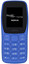 Сотовый телефон Nokia 105 SS (2022) синий/черный [связь 2G, 1 SIM, экран 1.77", TN (TFT), 160x128, 800 мА*ч, фонарик, ЗУ]