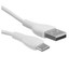 Кабель Borofone USB Type-C - USB Type-A белый [USB 2.0, форма - круглая, оплетка - ПВХ, 3 А, 1 шт]