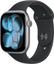 Смарт-часы Apple Watch Series 11 46 mm [корпус - серебристый, ремешок - черный, M/L, 1.96", OLED, 416x496, Bluetooth, NFC, Wi-Fi, для iOS 26 и выше]