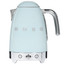 Электрочайник Smeg KLF04PBEU голубой [1.7 л, 2400 Вт, скрытый нагревательный элемент, фильтр, материал корпуса - нержавеющая сталь]