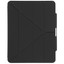 Чехол-книжка  Pipetto Origami No3 для Apple iPad Air 13" (M2/M3) черный [поликарбонат, полиуретан, термопластичный полиуретан, застежка - магнит, подставка, автоблокировка экрана, отделение для стилуса]